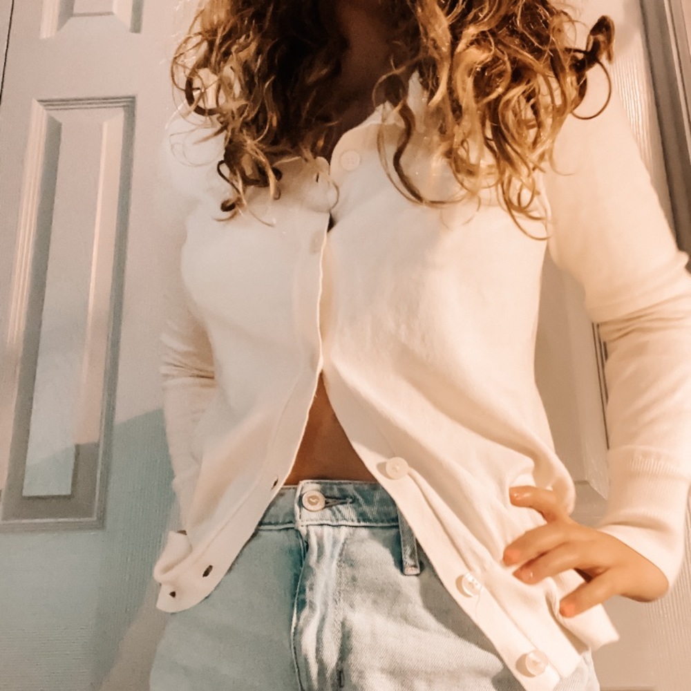 Button down cardigan